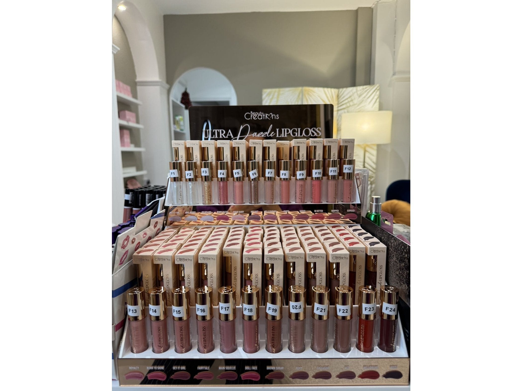 brillants à lèvres Beauty Creations