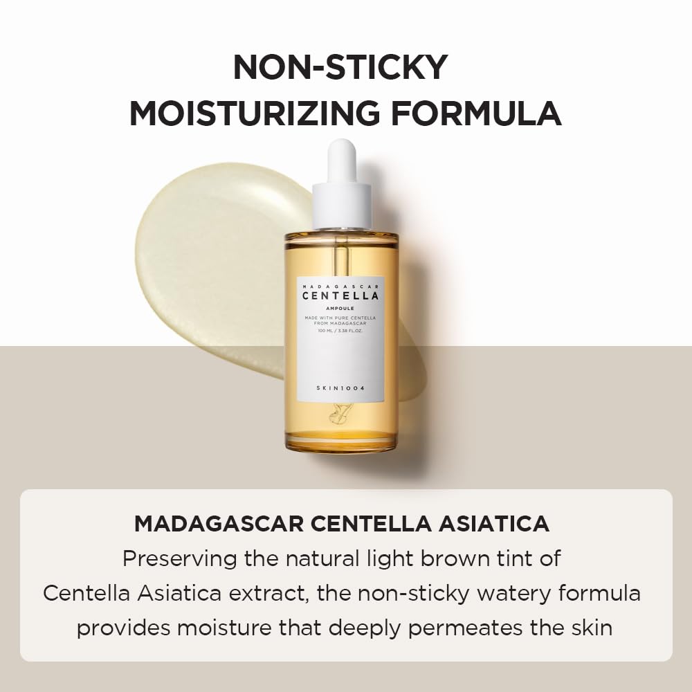 SKIN1004 Madagascar Centella Asiatica Ampoule – Sérum facial apaisant & réparateur