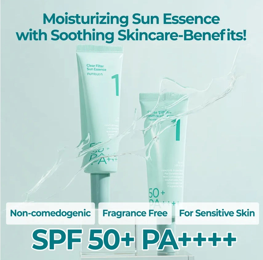 NUMBUZIN N°1 Essence Solaire Filtrante Claire SPF50+ PA++++