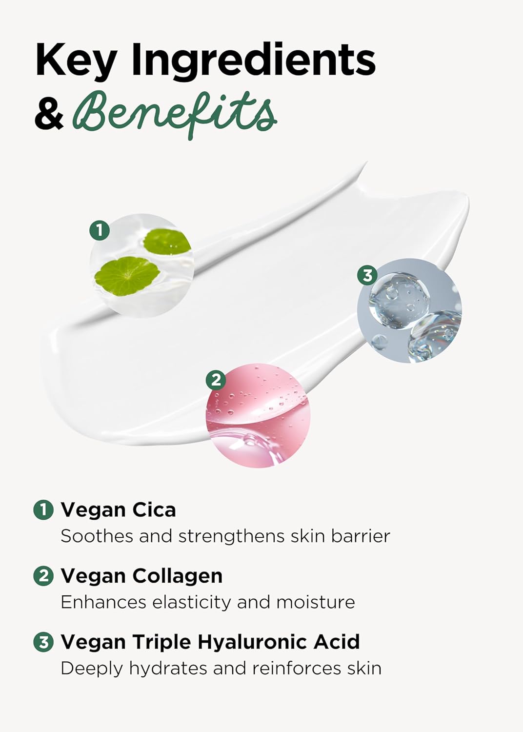 ✨ BEWANTS – Crème Lifting au Collagène Cica