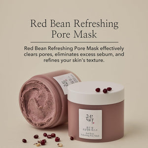 🌿 Masque Rafraîchissant aux Haricots Rouges (pour les peaux grasses)