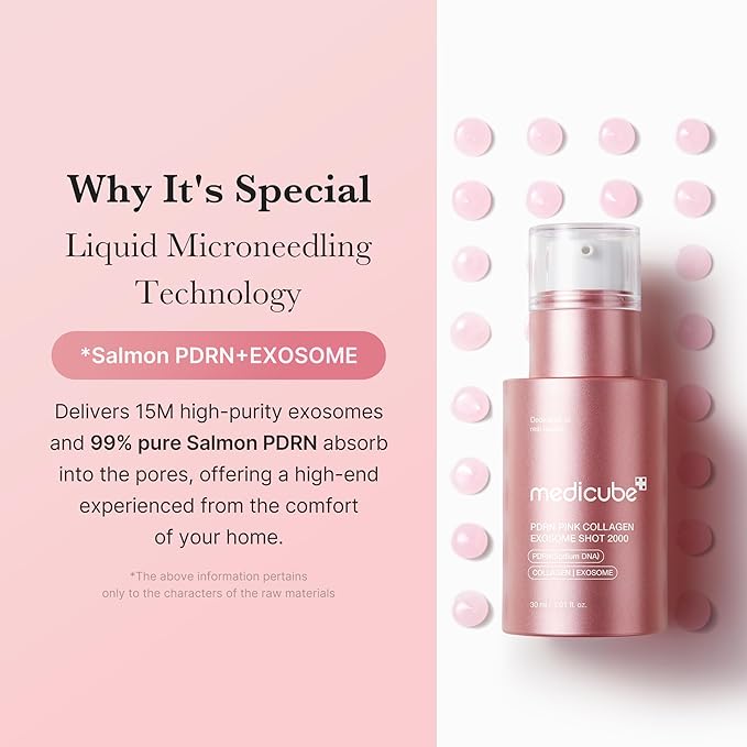 Medicube PDRN Pink Collagen Exosome Shot 2000 ppm