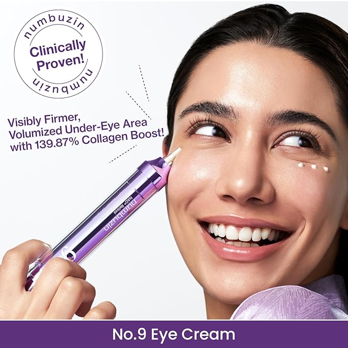 NUMBUZIN N°9 Crème pour les yeux Volumetox au rétinol et NAD