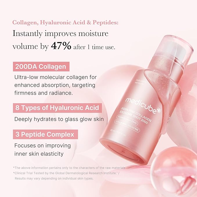 Medicube PDRN Pink Collagen Exosome Shot 2000 ppm
