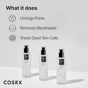 ✨ COSRX – Niacinamide 2% + BHA 4% Exfoliant Toner Anti-Points Noirs