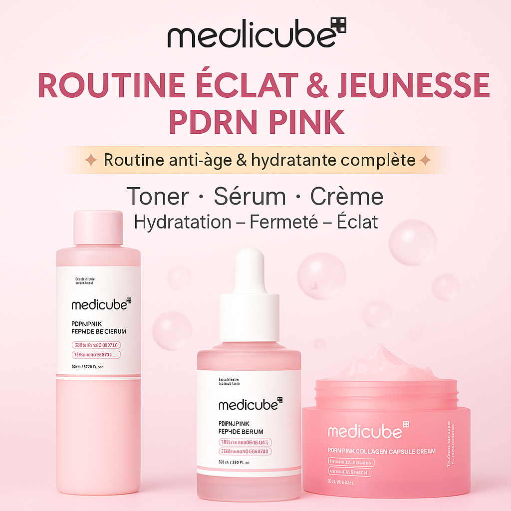 MEDICUBE – Kit PDRN Pink Éclat & Collagène