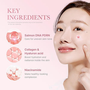 Crème en Capsules de Collagène Rose à l’ADN de Saumon PDRN 55g de Medicube,