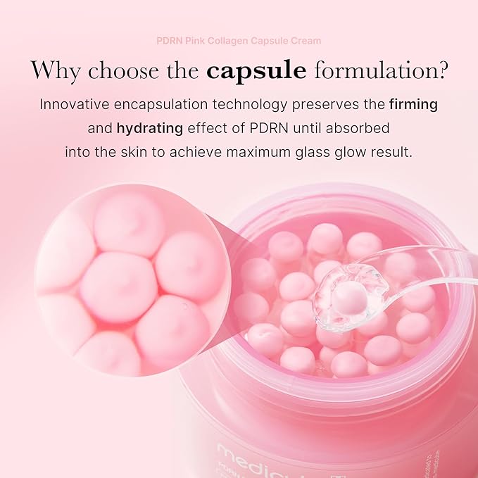 Crème en Capsules de Collagène Rose à l’ADN de Saumon (PDRN)  MEDICUBE