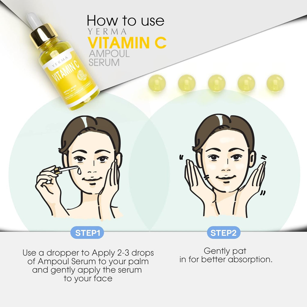 Ampoules de Sérum Vitamine C – YERMA