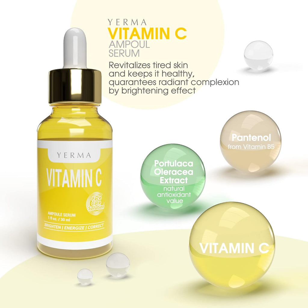 Ampoules de Sérum Vitamine C – YERMA