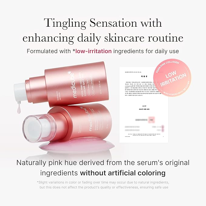 Sérum MEDICUBE PDRN Pink Collagen Exosome Shot 7 500 PPM