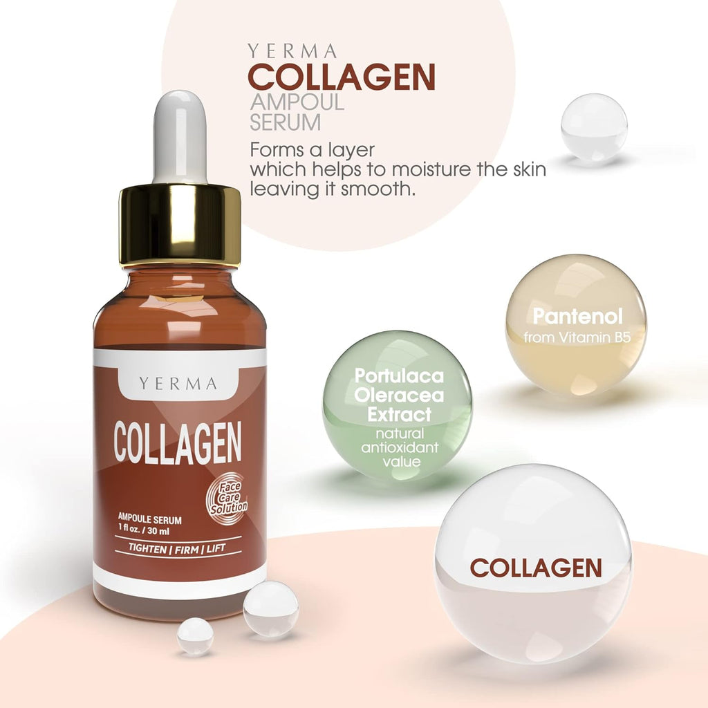 Sérum en ampoule au collagène